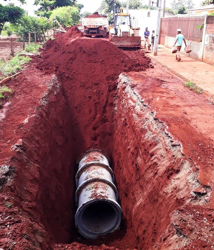 Obras continuam em ritmo acelerado no  Jd. Ana Elisa e Jd. Imperial 